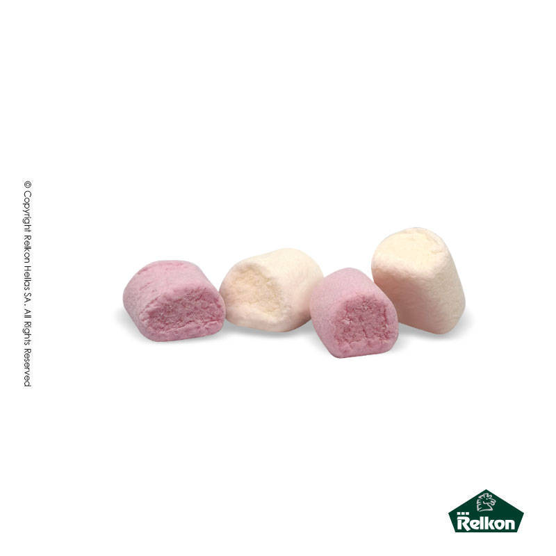 Mini Mallows Pink - White